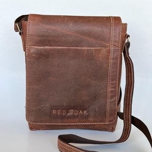 Cross body bag, Leather bag, Sling bag pebbled leather.